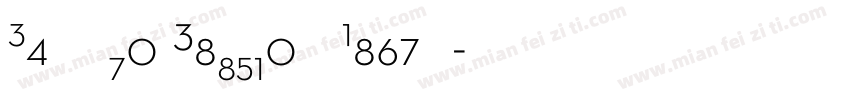 Neutra Display Light字体转换